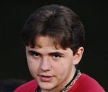 Prince Jackson lors d'une cérémonie hommage à Michael Jackson au cours de laquelle ont été apposées les empreintes du King of Pop au pied du Chinese Theatre de Los Angeles le 26 janvier 2012