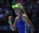 Victoria Azarenka lors de sa demi-finale victorieuse contre la tenante du titre Kim Clijsters lors de l'Open d'Australie 2012. En finale, la Bélarusse atomisera Maria Sharapova pour devenir n°1 de la WTA.