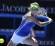 Victoria Azarenka lors de sa demi-finale victorieuse contre la tenante du titre Kim Clijsters lors de l'Open d'Australie 2012. En finale, la Bélarusse atomisera Maria Sharapova pour devenir n°1 de la WTA.