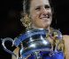 Victoria Azarenka a remporté le 28 janvier 2012 à 22 ans l'Open d'Australie, son premier trophée en Grand Chelem, aux dépens de Maria Sharapova, et est devenue la nouvelle numéro un mondial.