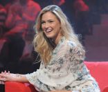 Bar Refaeli sur le plateau de l\'émission Chambretti Sunday Show, le 28 janvier 2012 à Milan