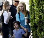 Gavin Rossdale, sa femme Gwen Stefani et leurs fils Kingston et Zuma, vont à une fête à Los Feliz, le 28 janvier 2012