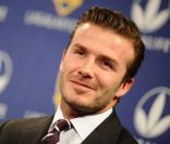 David Beckham le 19 janvier 2012 à Los Angeles