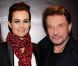 Laeticia et Johnny Hallyday au lancement du sac Vavavoom de Valentino, vendu en édition limitée et en exclusivité au magasin Montaigne Market à Paris, le 25 janvier 2012