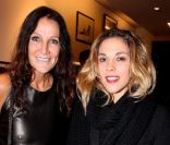 Liliane Jossua et Alysson Paradis au lancement du sac Vavavoom de Valentino, vendu en édition limitée et en exclusivité au magasin Montaigne Market à Paris, le 25 janvier 2012