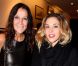 Liliane Jossua et Alysson Paradis au lancement du sac Vavavoom de Valentino, vendu en édition limitée et en exclusivité au magasin Montaigne Market à Paris, le 25 janvier 2012