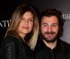 Isabelle Funaro et Michaël Youn au lancement du sac Vavavoom de Valentino, vendu en édition limitée et  en  exclusivité au magasin Montaigne Market à Paris, le 25 janvier 2012