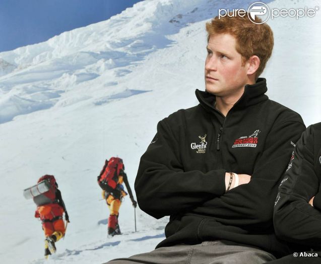 Le prince Harry inaugurait le 10 février 2012 à Piccadilly (Londres) l'expédition de Walking with the Wounded à l'assaut de l'Everest. 