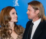 Angelina Jolie et Brad Pitt, couple glamour du festival de Berlin le 11 février 2012.