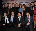 Le casting des <em>Infidèles </em>le 12 février 2012 à Paris lors de l\'avant-première <em></em>