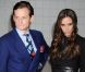 Victoria Beckham aux côtés du journaliste Hamish Bowles lors du lancement de la campagne Britain's Great à New York, dans la gare Grand Central. Le 15 février 2012.