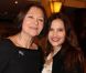 Virginie Ledoyen et Macha Méril célèbrent la sortie du livre Version originale de Henry Chapier, à Paris le 15 février 2012.