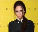 Victoria Beckham, visiblement fatiguée par des derniers jours éprouvants, est de retour à Londres pour lancer sa collection chez Harvey Nichols. Le 17 février 2012.