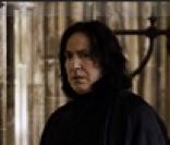 Tom Felton (Malfoy) et Alan Rickman (Severus Rogue) 