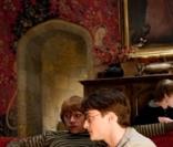 Harry (Daniel Radcliffe), Ron (Rupert Grint) et Emma Watson (Hermione)