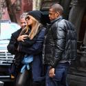 Beyoncé et Jay-Z : Première sortie en public de leur bébé, Blue Ivy Carter