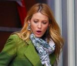 Blake Lively et sa maman dans la série Kelly Rutherford sur le tournage de Gossip Girl, le 1er mars, à New York