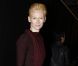 Tilda Swinton lors de la soirée Lanvin pour marquer les 10 ans d'Alber Elbaz à la tête de la direction artistique de la maison, en marge du défilé. Le 2 mars 2012