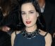Dita von Teese lors du défilé Lanvin automne/hiver 2012 qui s'est déroulé le 2 mars à Paris
