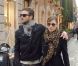 Justin Timberlake et Jessica Biel se promènent à Rome, le 24 septembre 2008. 