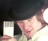 Malcolm McDowell dans  Orange Mécanique  (1971)