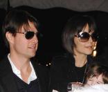  Tom Cruise, Katie Holmes et la petite Suri 