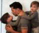 Dans les coulisses de la séance photo de Ricky Martin et ses jumeaux pour  Vanity Fair  Espagne, numéro d'avril 2012.