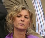 Michèle Laroque à Roland Garros