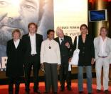 PIerre Marcel, Jacqueline Tabarly, Jacques Perrin, Marie Tabarly, Titouan Lamazou, Mr et Mme Gérard Petitpas