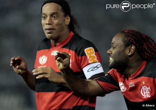 Ronaldinho le 28 mars 2012 au Paraguay
