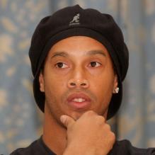 Ronaldinho le 6 janvier 2011 au Brésil à Rio de Janeiro