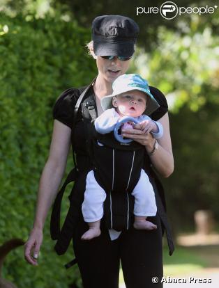 Courtney Thorne-Smith et son fils
