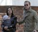 Jennifer Connelly et son mari Paul Bettany se promènent avec leur fille Agnès, à New York le 2 avril 2012