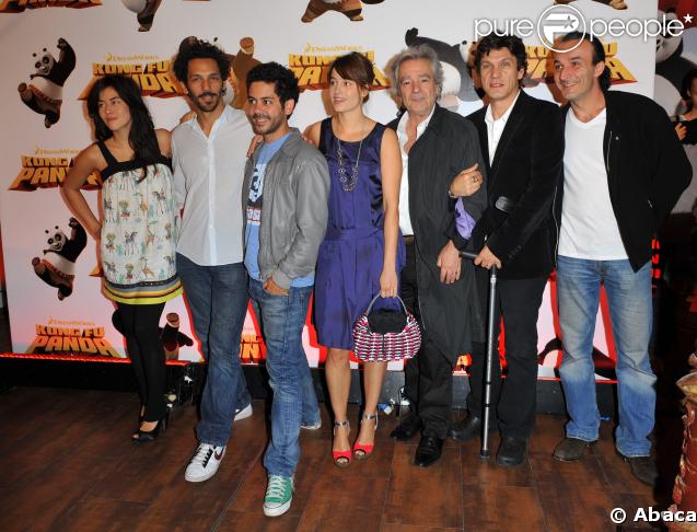 Mylène Jampanoï ,Tomer Sisley, Manu Payet, Marie Gillain, Pierre Arditi Marc Lavoine et Pascal Sellem