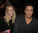Dany Brillant et sa compagne Nathalie Moury le 5 mars 2012 à Paris