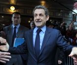 Nicolas Sarkozy le 30 avril 2012 à Chateaurenard
