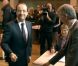 Dimanche 6 mai, second tour de l'élection présidentielle, les candidats ont voté (images BFM TV).