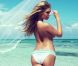 Kate Upton, une sulfureuse mariée se délectant du soleil pour la collection Bride de Beach Bunny.