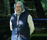 La reine Elizabeth II spectatrice du Royal Windsor Horse Show le 12 mai 2012.