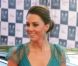 Catherine Middleton, superbe, lors de son arrivée au dîner de gala pour célébrer l'arrivée des Jeux Olympiques au Royal Albert Hall à Londres le 11 mai 2012