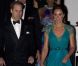 Le Prince William et Catherine Middleton arrivent au dîner de gala pour célébrer l'arrivée des Jeux Olympiques au Royal Albert Hall à Londres le 11 mai 2012