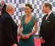 Le Prince William et Catherine Middleton arrivent au dîner de gala pour célébrer l'arrivée des Jeux Olympiques au Royal Albert Hall à Londres le 11 mai 2012