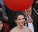 Juliette Binoche lors du festival de Cannes 2007 pour la projection du film Le Voyage du ballon rouge