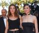 Clotilde Courau et Marion Cotillard lors du festival de Cannes en 2002