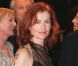 Isabelle Huppert lors du festival de Cannes 2001 lors de la projection de La Pianiste