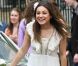 Mila Kunis et Clive Owen lors d'une scène de mariage sur le tournage de  Blood Ties  de Guillaume Canet, à New York le 14 mai 2012.