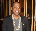 Jay-Z arrive à la soirée de lancement du nouveau cognac D\'Ussé, au Standard Hotel à New York le 9 mai 2012