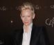 Tilda Swinton lors du dîner d'ouverture du festival de Cannes le 16 mai 2012