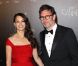 Bérénice Bejo et son compagnon Michel Hazanavicius, en costume Gucci, lors du dîner d'ouverture du festival de Cannes 2012 le 16 mai