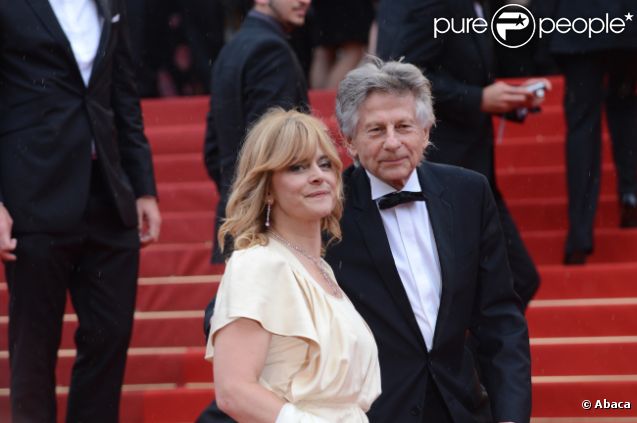 Nastassja Kinski et Roman Polanski sur le tapis rouge avant la projection du film  Tess  dans le cadre de Cannes Classics, le 21 mai 2012.